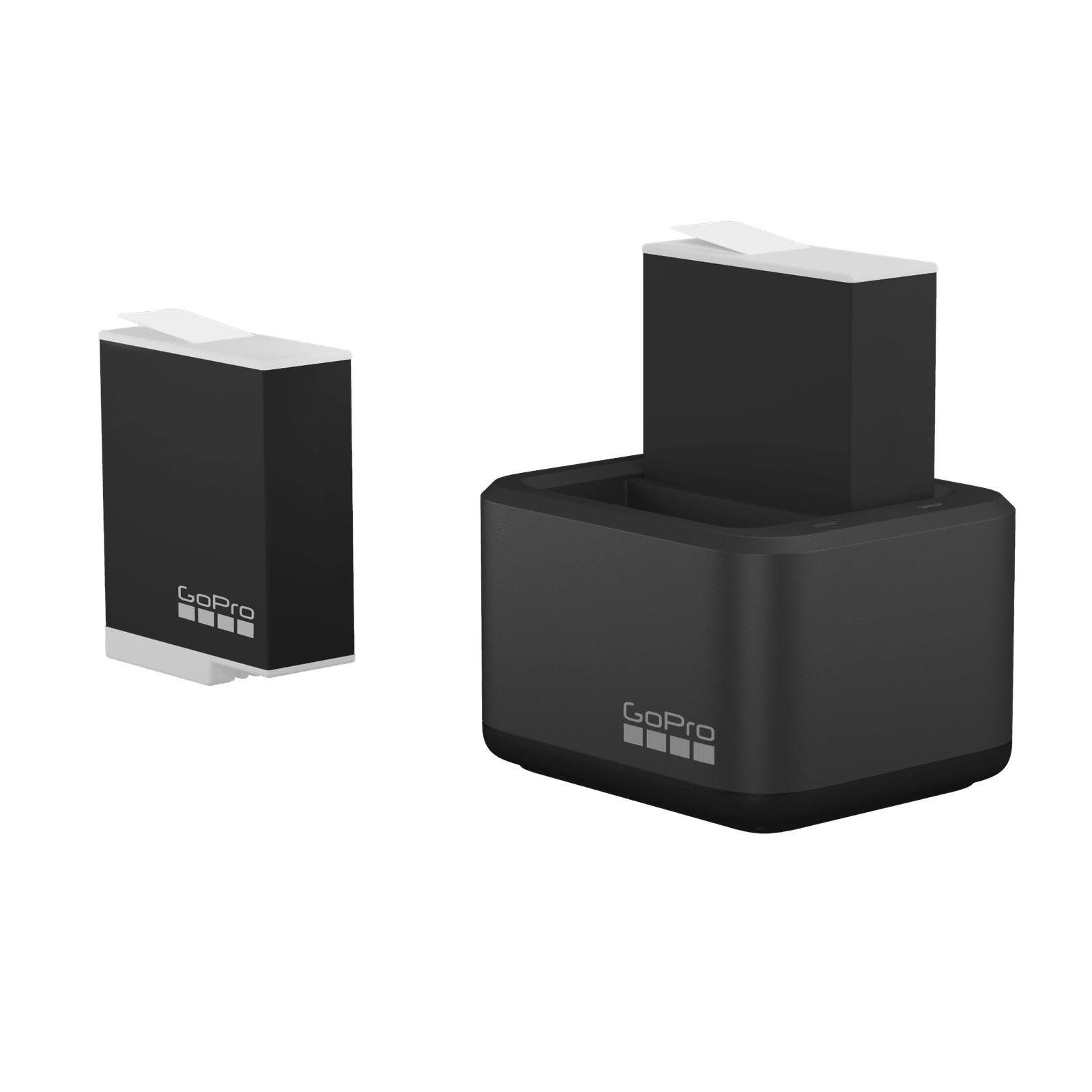 GoPro - Dual Battery Charger Battery for HERO12 Black/HERO11 Black/HERO10 Black