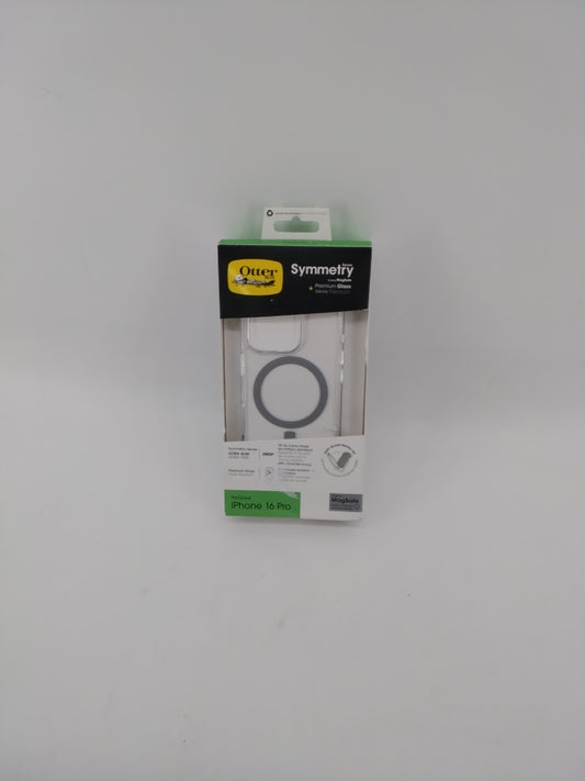 (USED) Genuine OtterBox Symmetry MagSafe Series Case + Glass iPhone 16 Pro