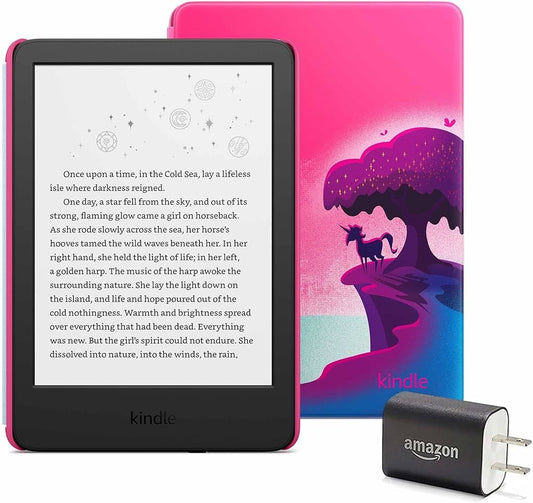 Amazon Kindle Kids 6" e-Reader (2022 Release) - Unicorn Valley
