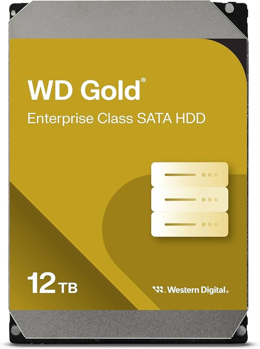 Western Digital 2TB WD Gold Enterprise Class Internal Hard Drive - 7200 RPM