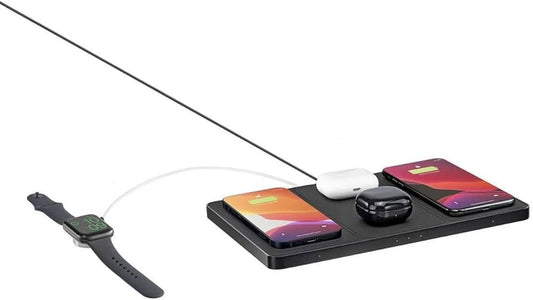 4 IN1 Wireless Charger Station For Apple Watch Air Pods iPhone 15 14 13 SAMSUNG