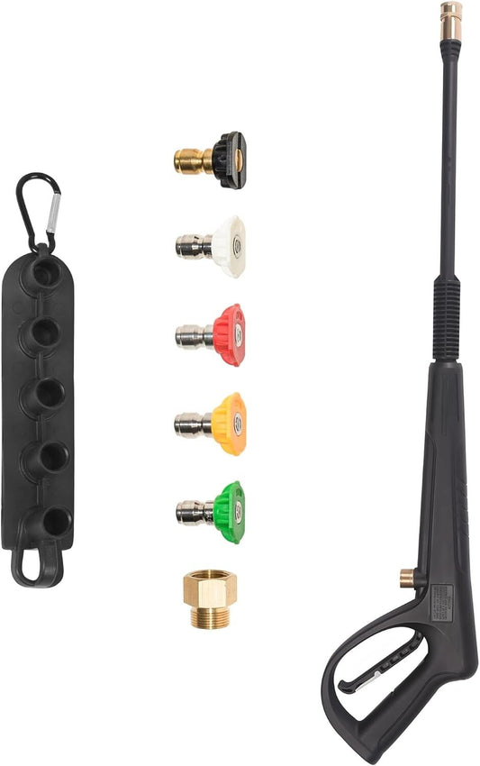 WXNANY Replacement Pressure Washer Gun Power Spray Car Wash Gun with Extension