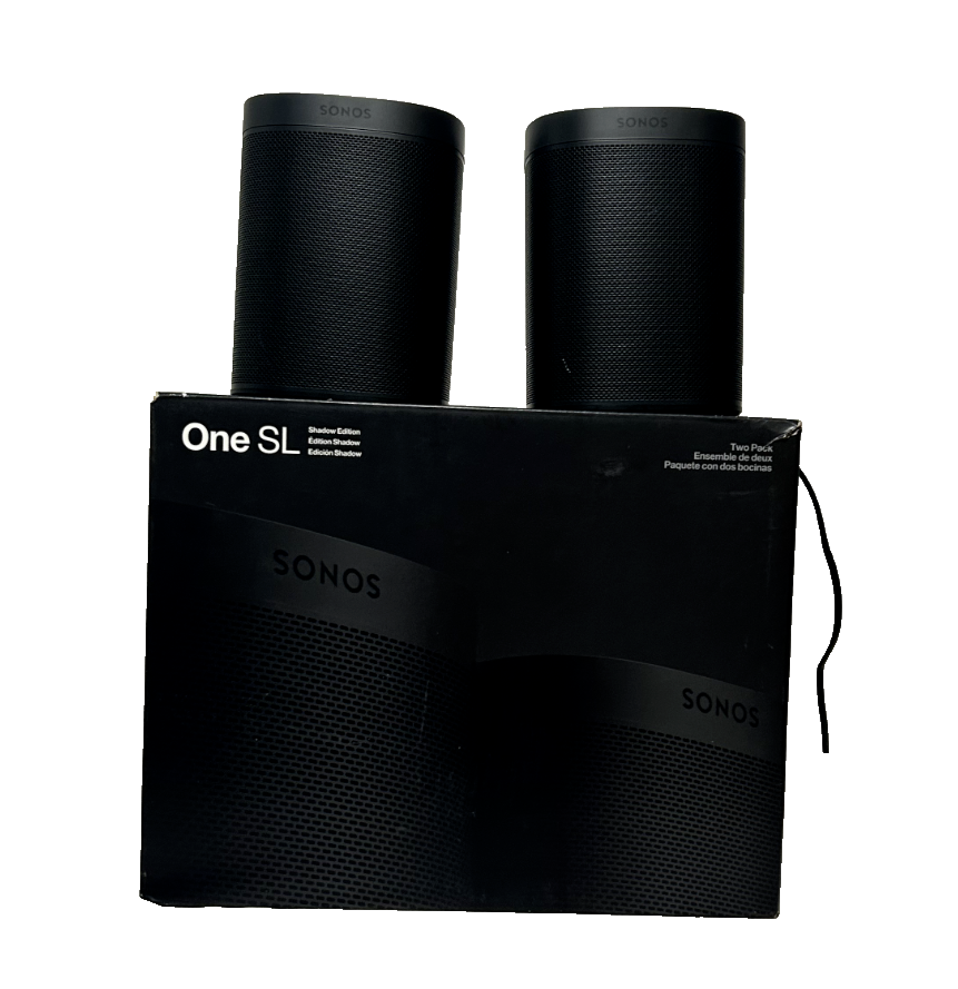 Sonos One SL Shadow Edition 2 Pack