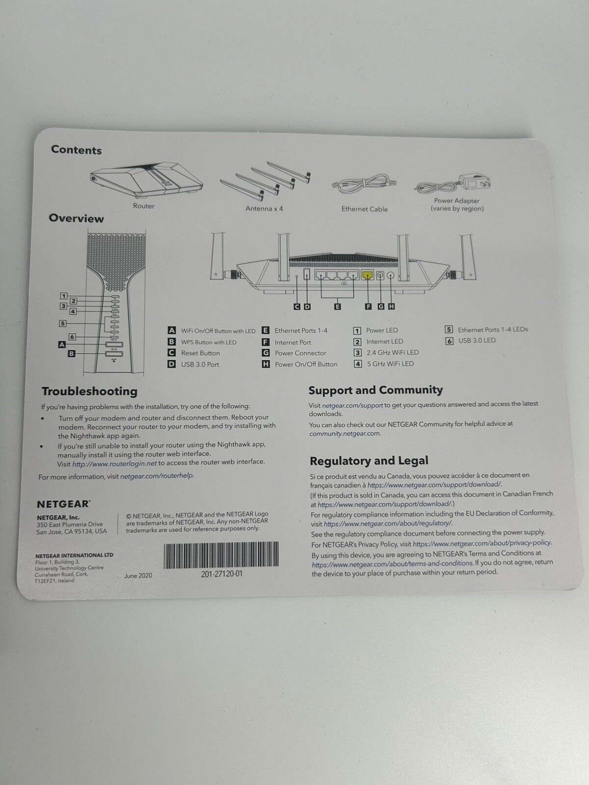 NETGEAR Nighthawk X10 AD7000 7 Port Wireless AD Router (R8900-100NAS)