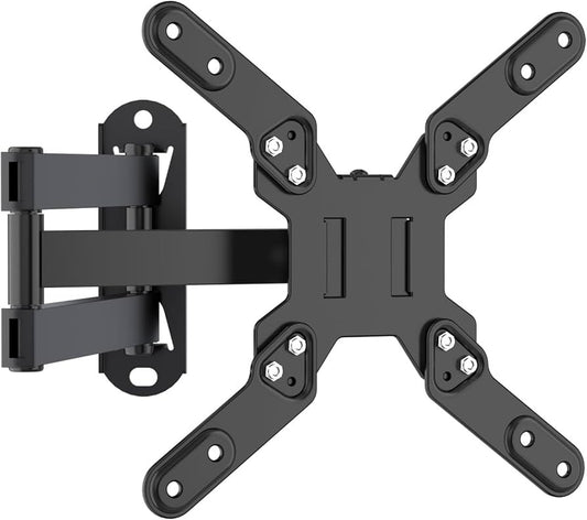 XINLEI Full Motion TV Wall Mount, Swivel TV Bracket with Articulating Arm Tilt