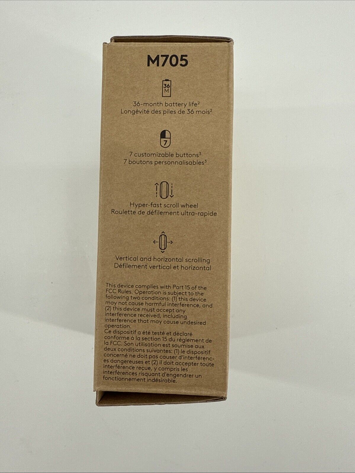 Logitech Marathon M705 Wireless Laser Mouse - Black (910-006033)