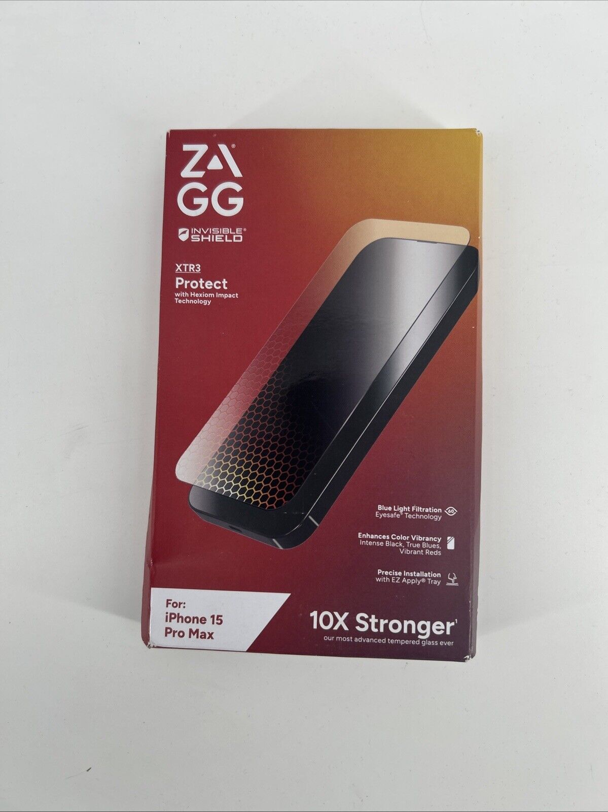 ZAGG InvisibleShield XTR3 Screen Protector For Apple iPhone 15 Pro Max