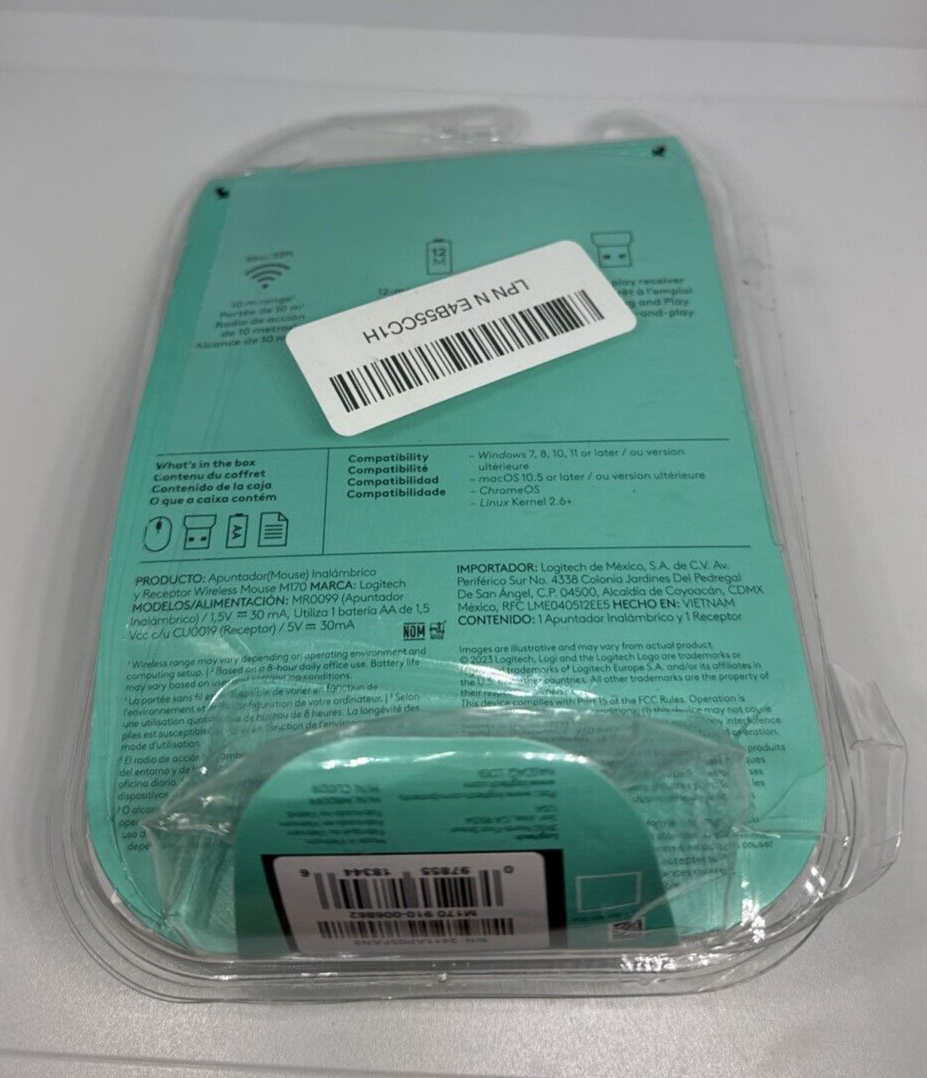 Logitech M170 Wireless Mouse - Pink