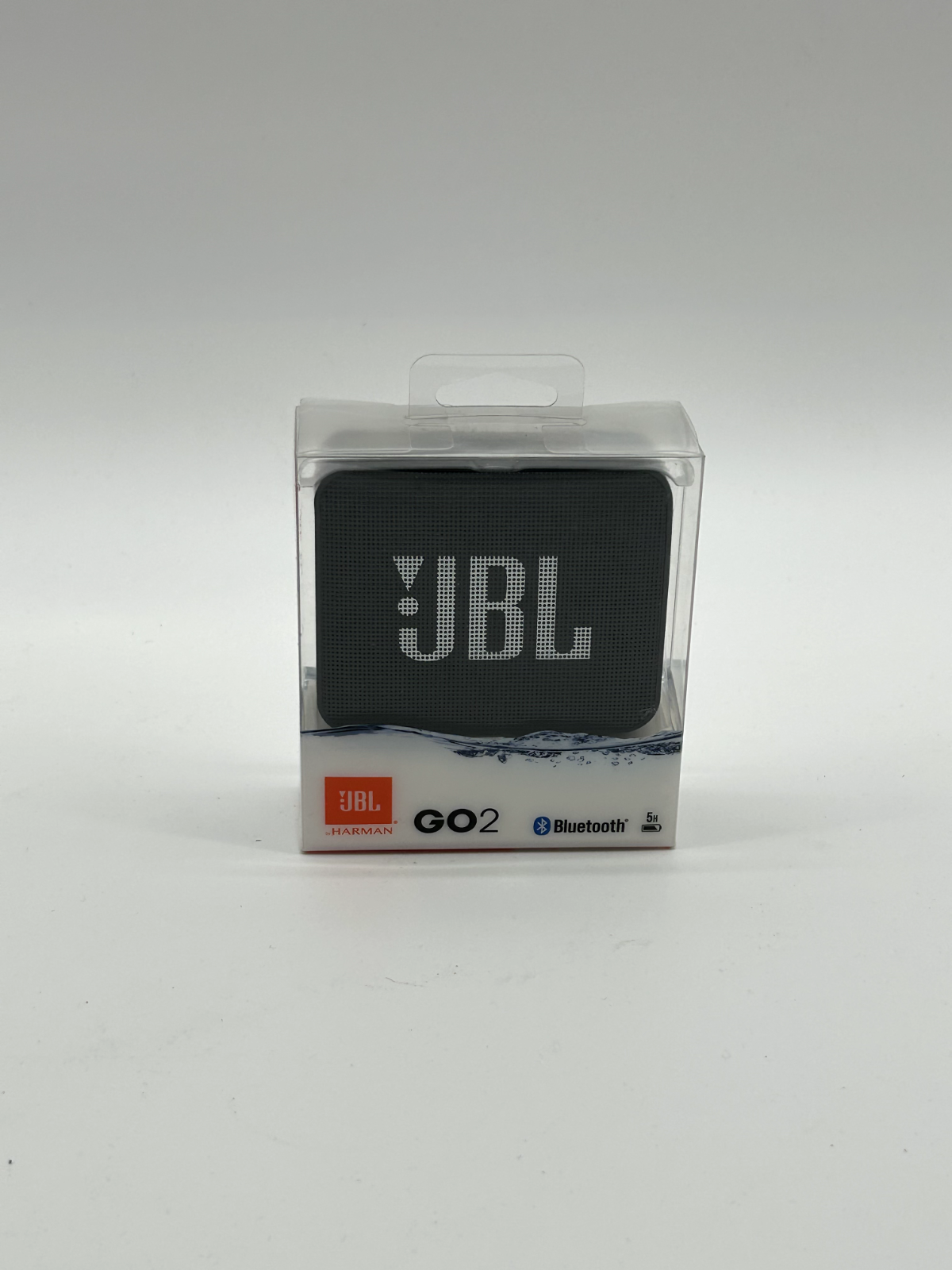 JBL Go 2 Bluetooth Waterproof Portable Speaker - Black (JBLGO2BLK)