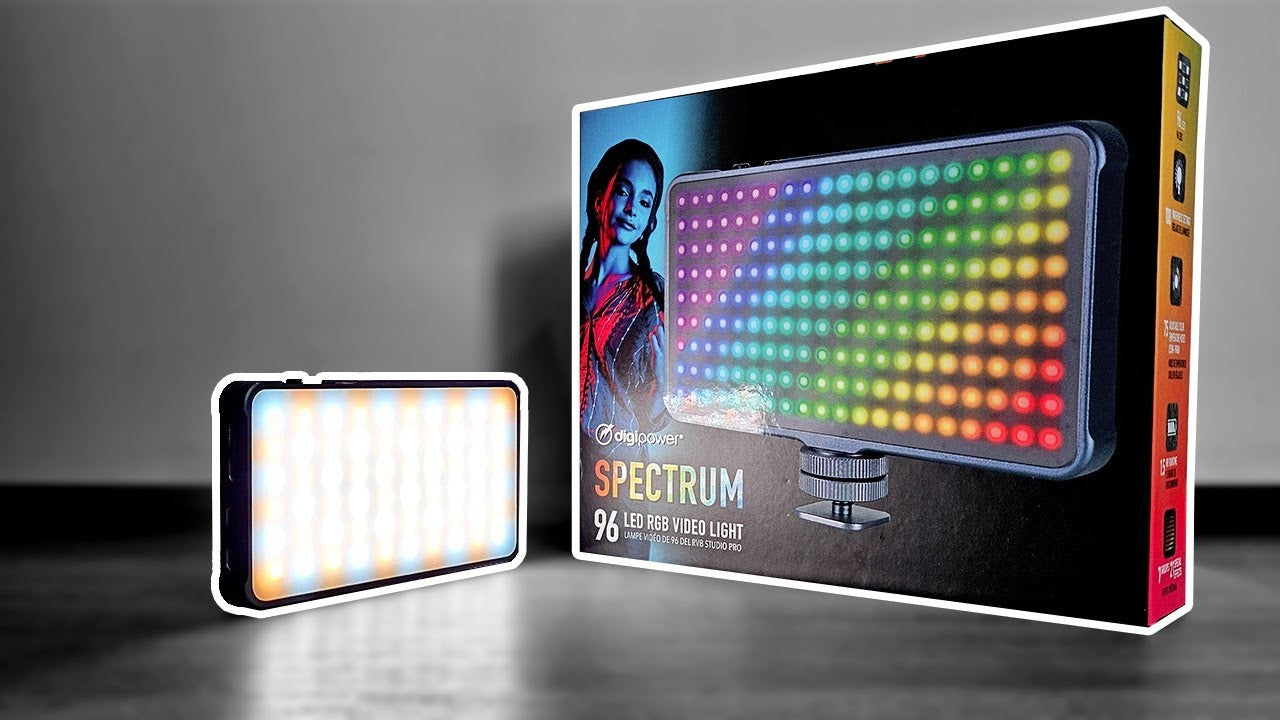 Digipower - Spectrum RGB 96 LED Video Light E2:O2