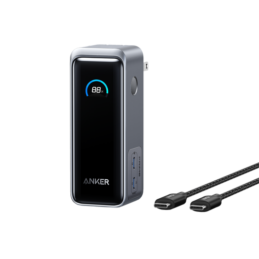 Anker 9600mAh 65W Prime Power Bank Fusion - Black