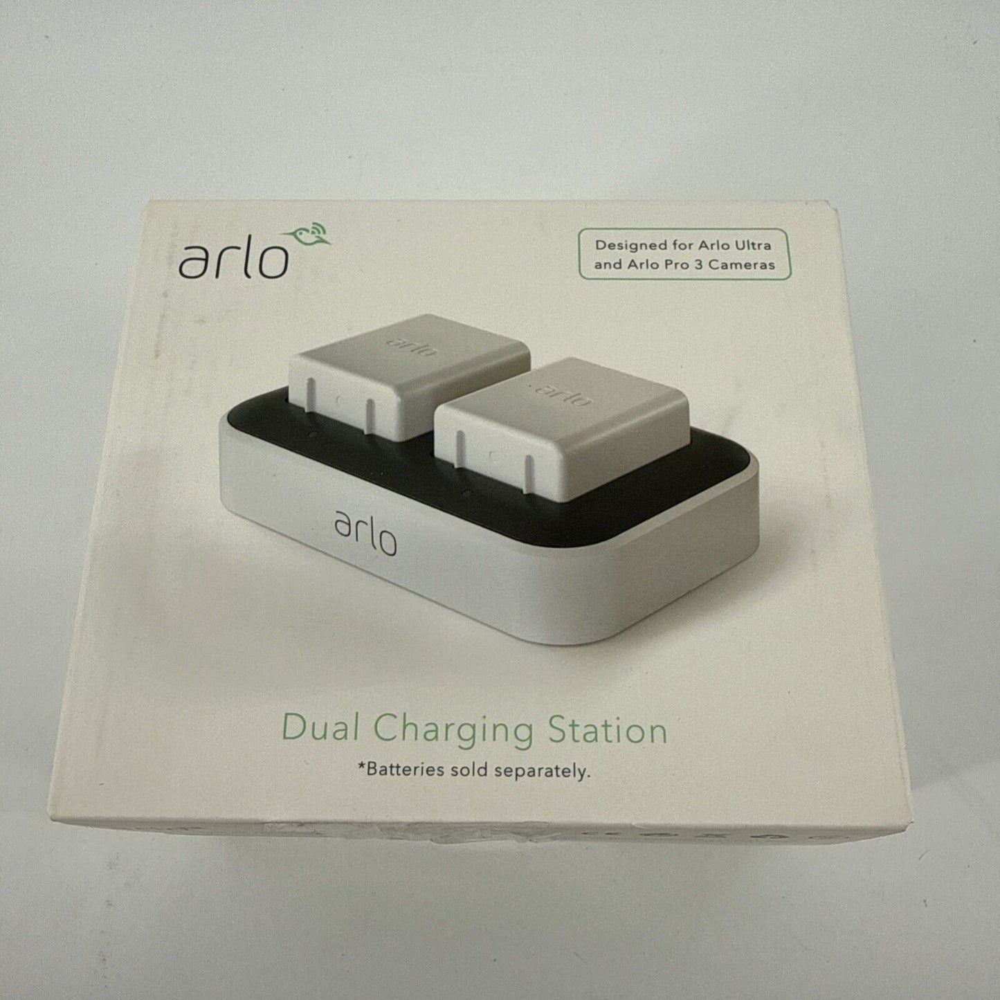 Arlo VMA5400C Dual Battery Charger for Arlo Ultra and Pro 3 Camera Batteries