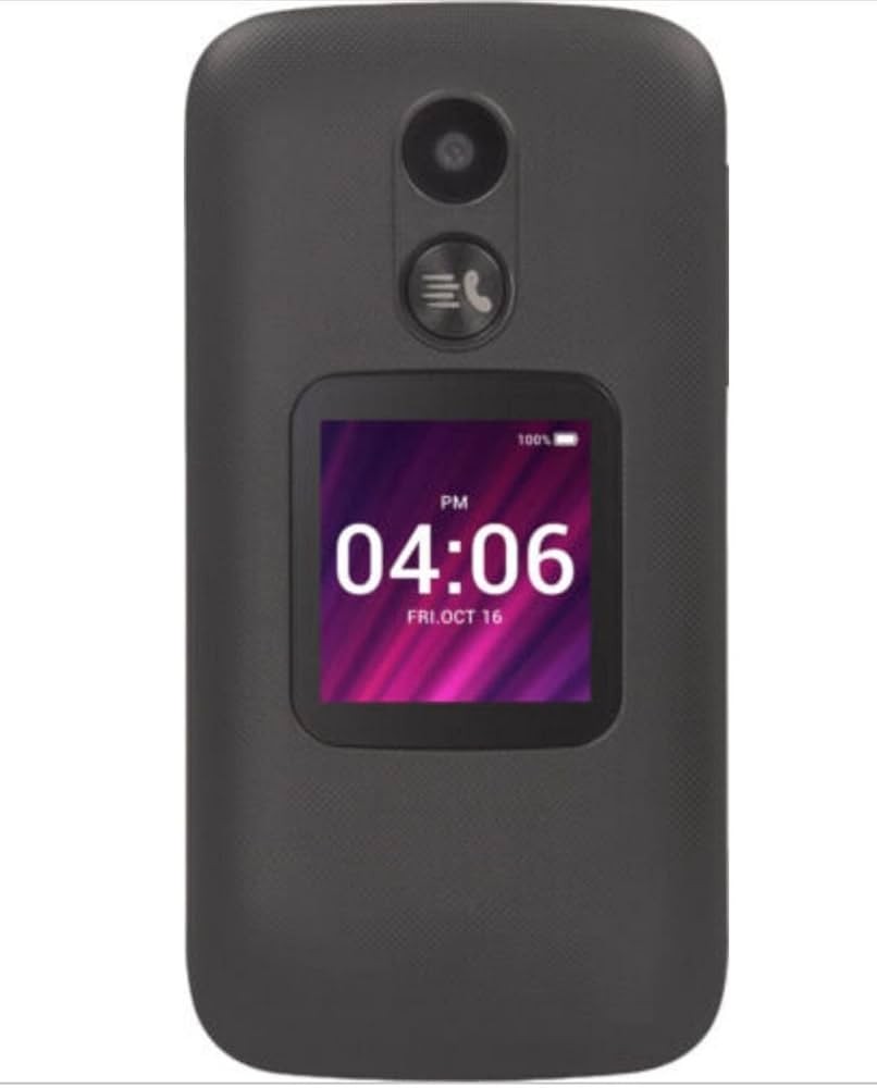 TCL Go Flip 2 4058G 8GB Factory Unlocked 4G LTE GSM Smart Flip Phone