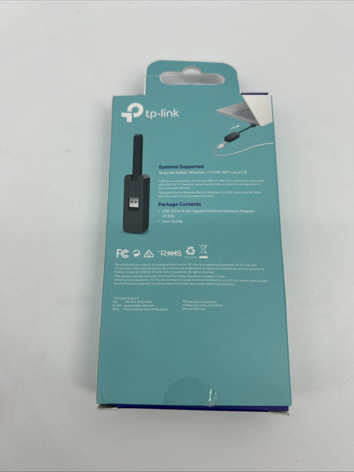TP-Link USB 3.0 to RJ45 Gigabit Ethernet Network Adapter