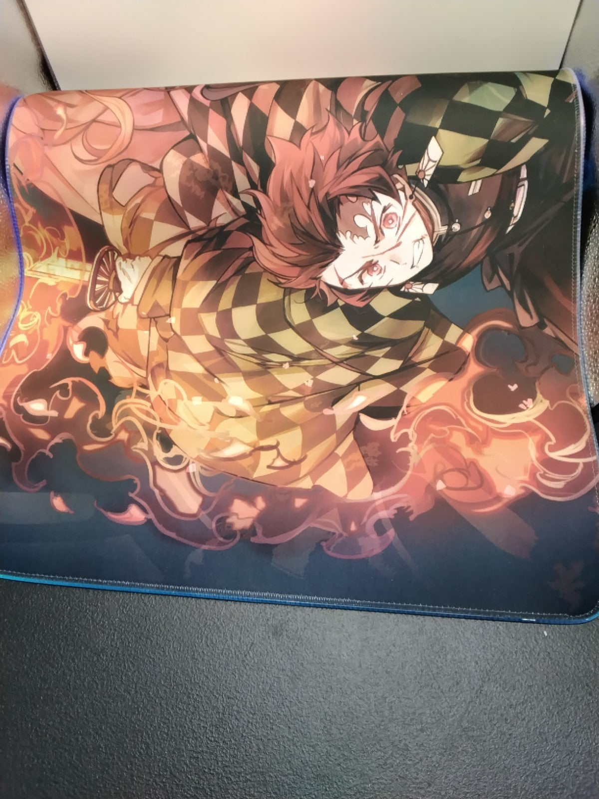 XX-Large Gaming RGB Mouse Pad Anime Custom Desk Pad,Mousepad with Non-Slip