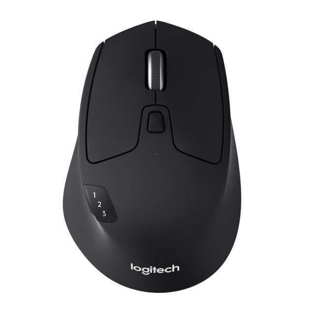 Logitech M720 Triathlon Precision Pro Wireless Mouse - Used - Good Cosmetic