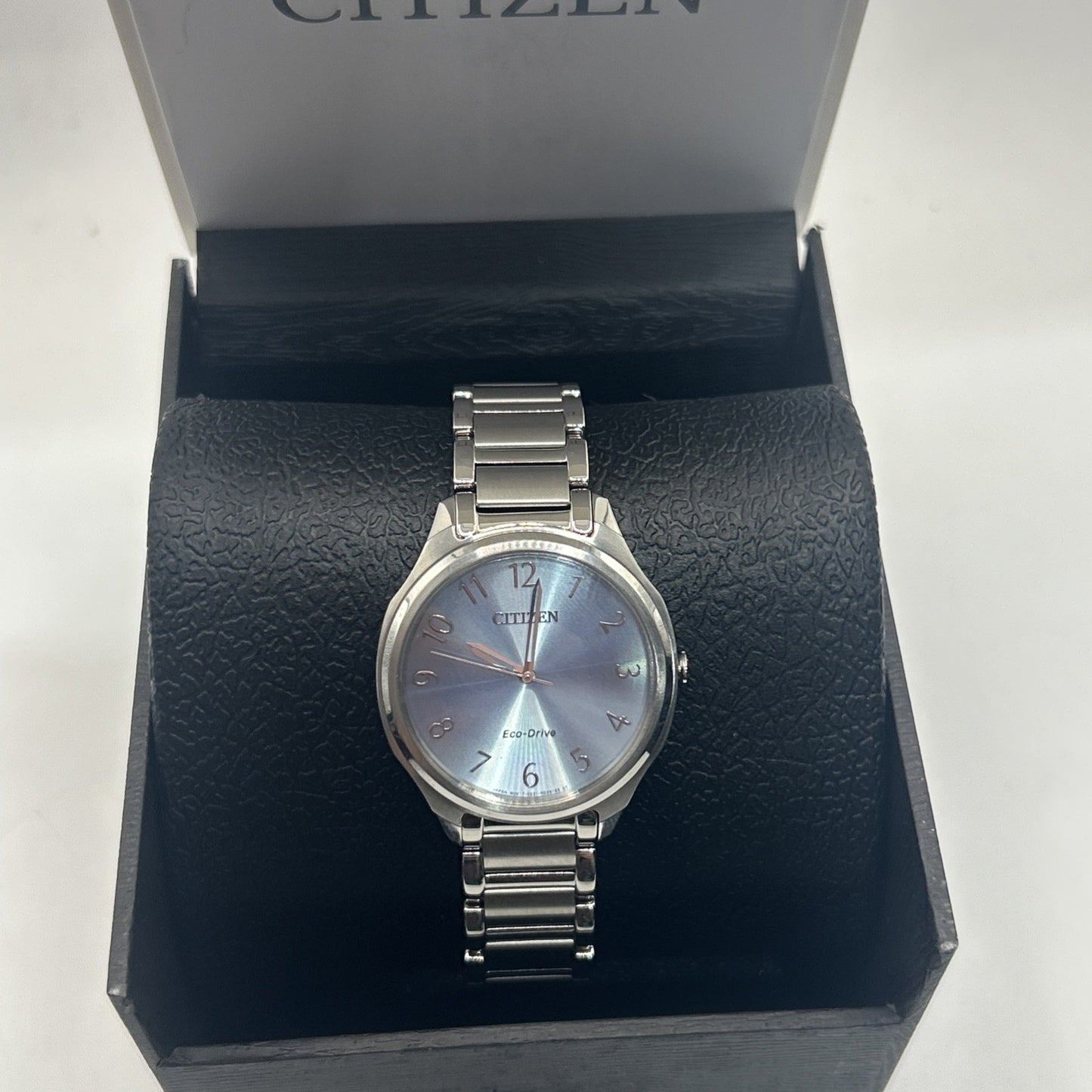Citizen 35mm Silver Stainless Steel Case with Silver Stainless Steel Strap...