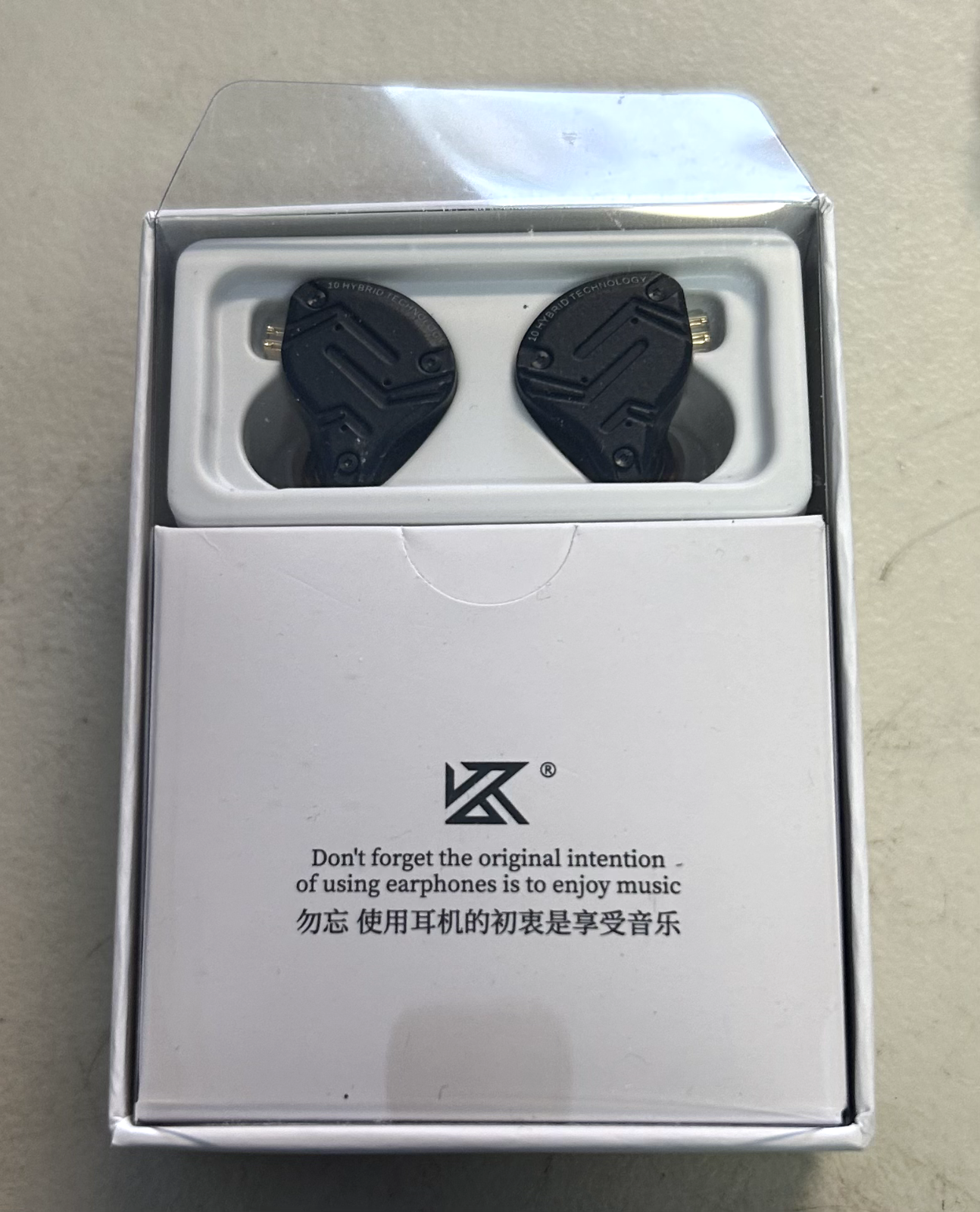 Kinboofi KZ-ZS10 Pro X in Ear Monitor Headphone Multi Driver Earphone Detachable