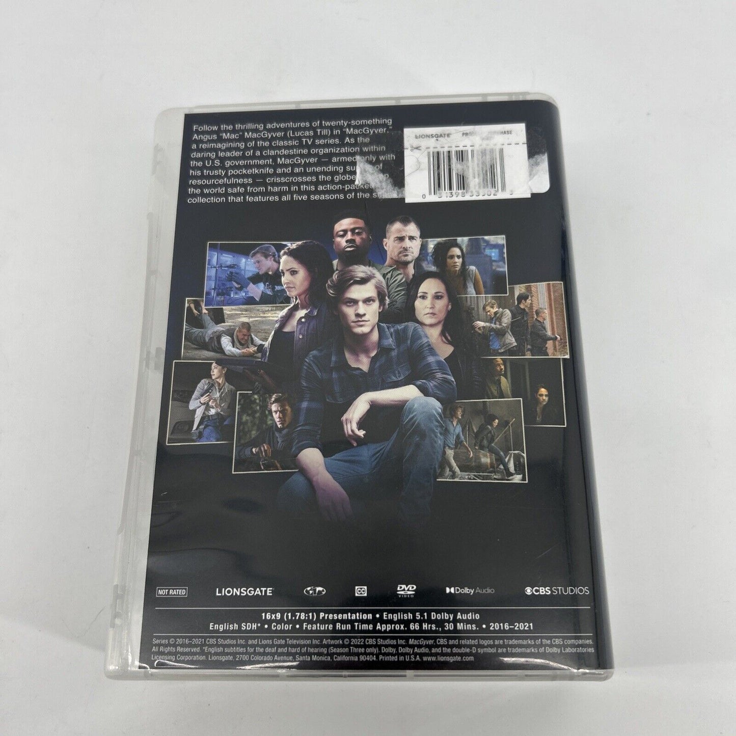 Macgyver: the Complete Series: Seasons 1-5 (DVD)