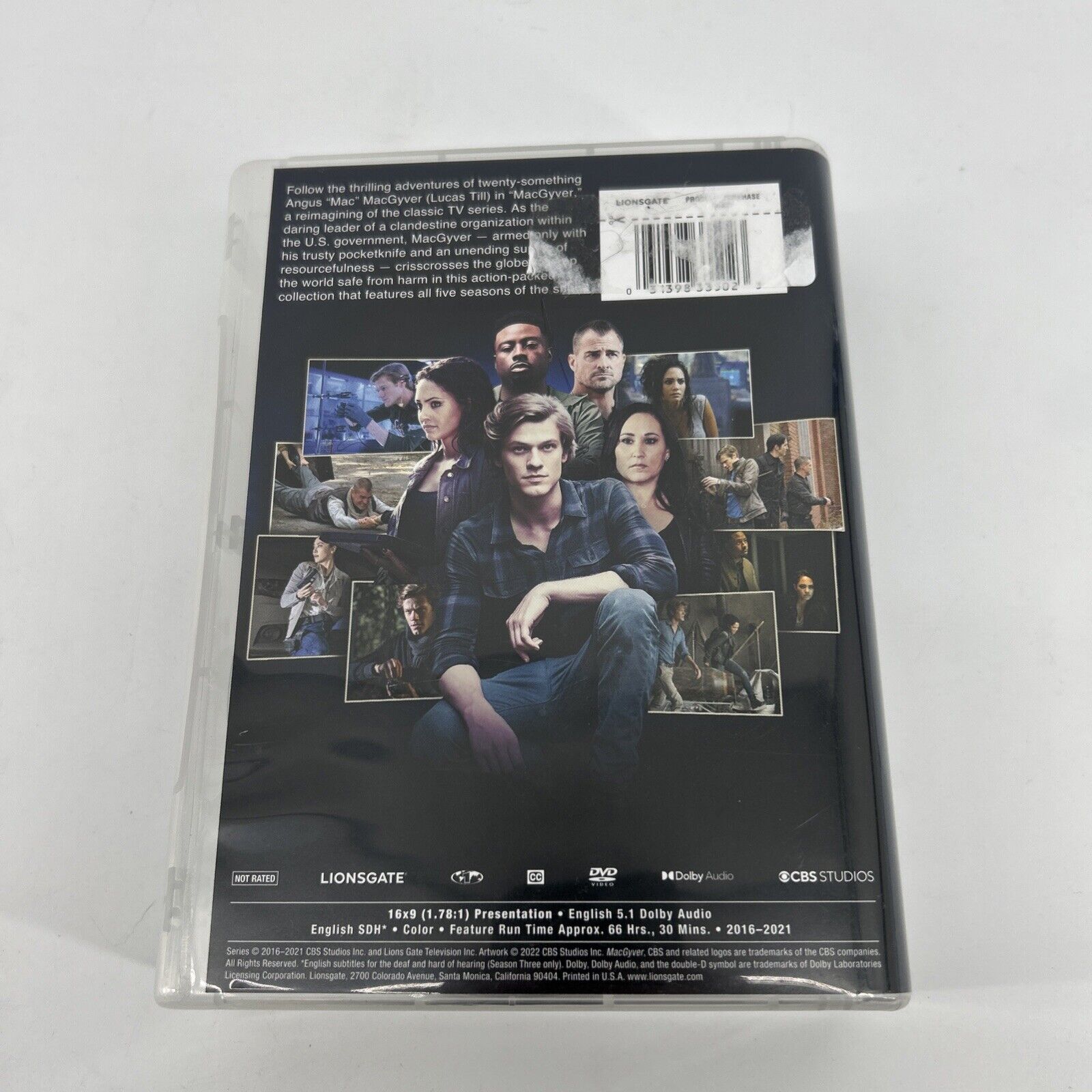 Macgyver: the Complete Series: Seasons 1-5 (DVD)