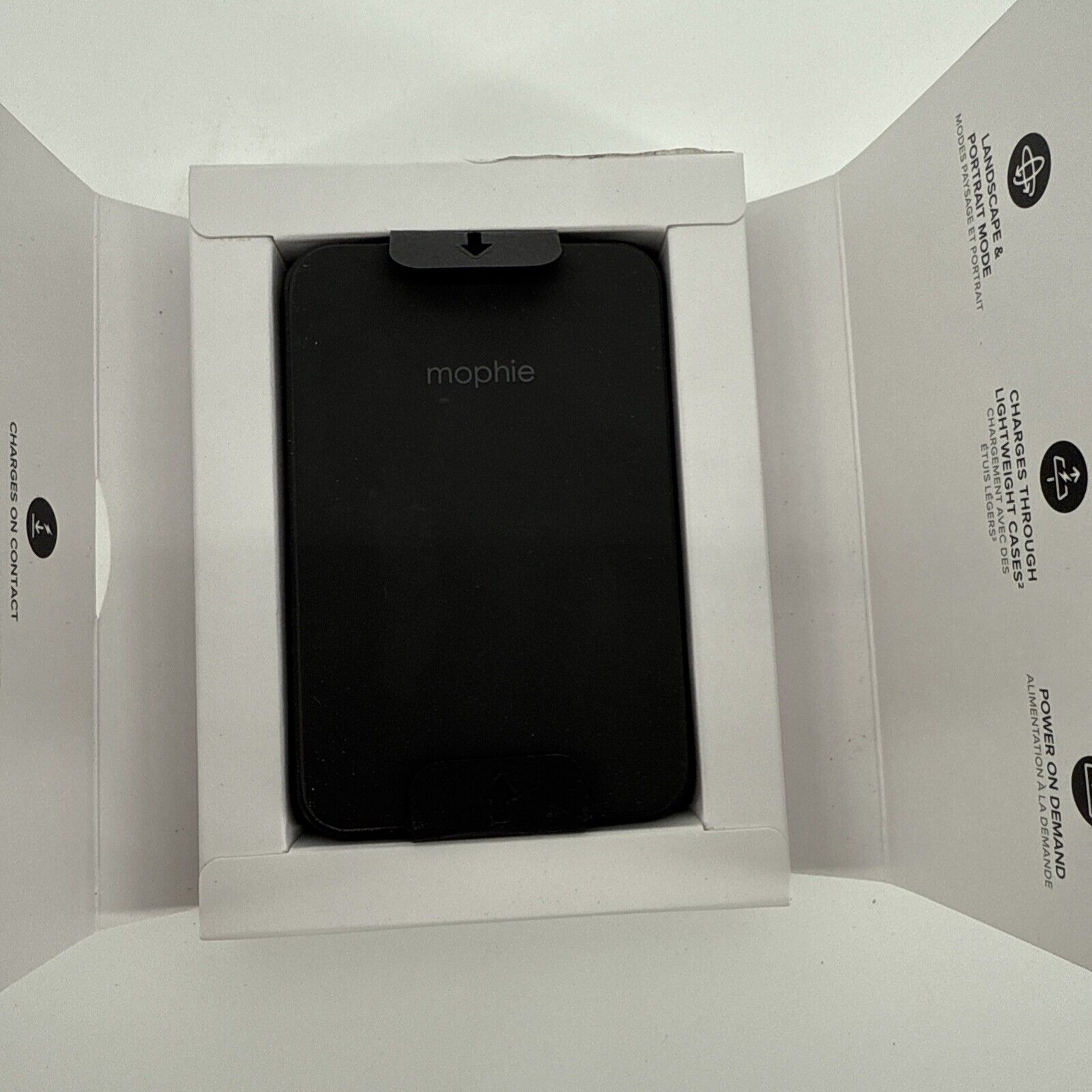 mophie Snap+ 10000 mAh Wireless Powerstation Stand - Black