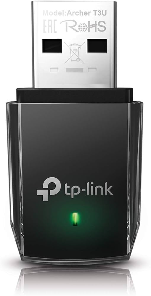 TP-Link Archer T2U Nano AC600 USB WiFi Adapter – UltraCompact Dual Band Dongle