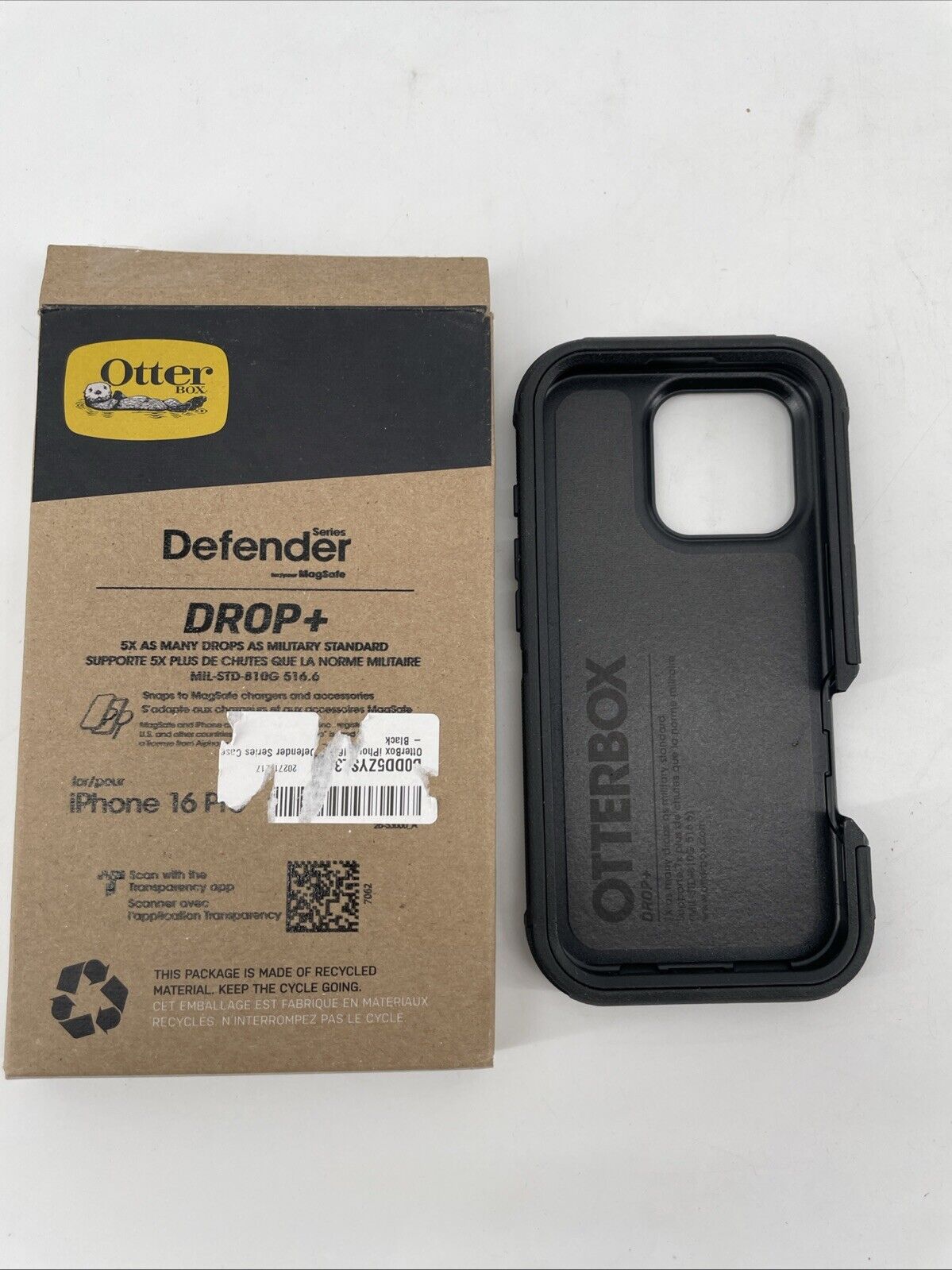 Otterbox Defender Series Pro for  iPhone 16 Pro Max MagSafe Case (Black)