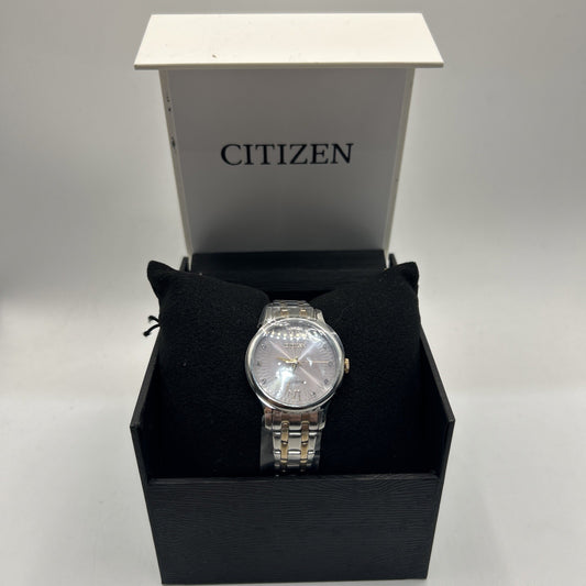 CITIZEN Eco-Drive CLASSIC Pink Dial Two-Tone Women's Watch EM0897-51X MSRP: $375