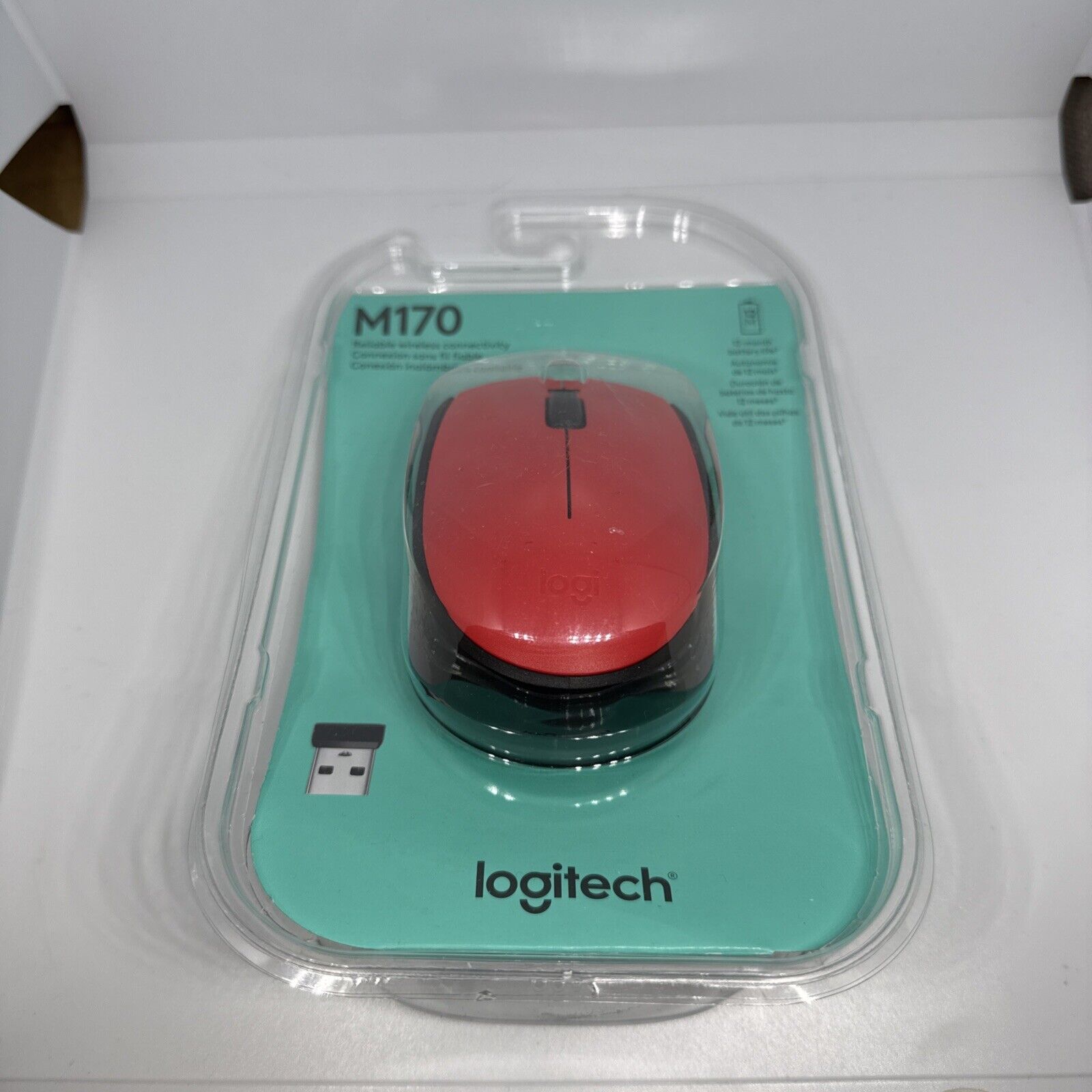 Logitech M170 (910-004657) Clamshell Mouse