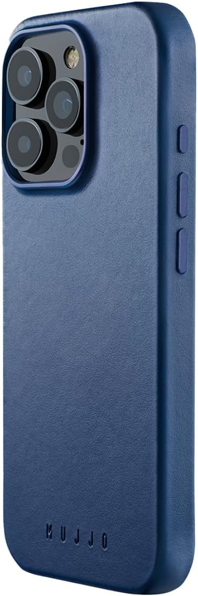 Mujjo Full Leather Case for iPhone 16 Pro â€“ Best Leather iPhone 16 Case by NYT