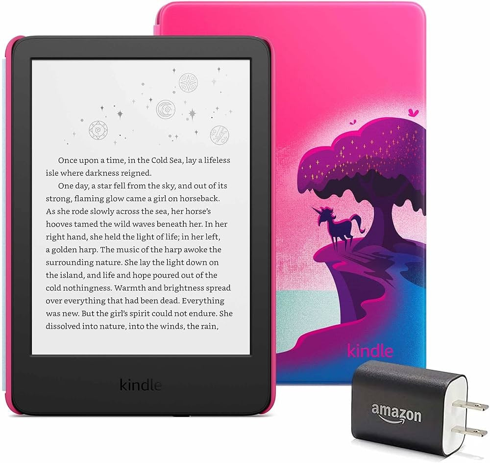 Amazon Kindle Kids 6" e-Reader (2022 Release) - Unicorn Valley