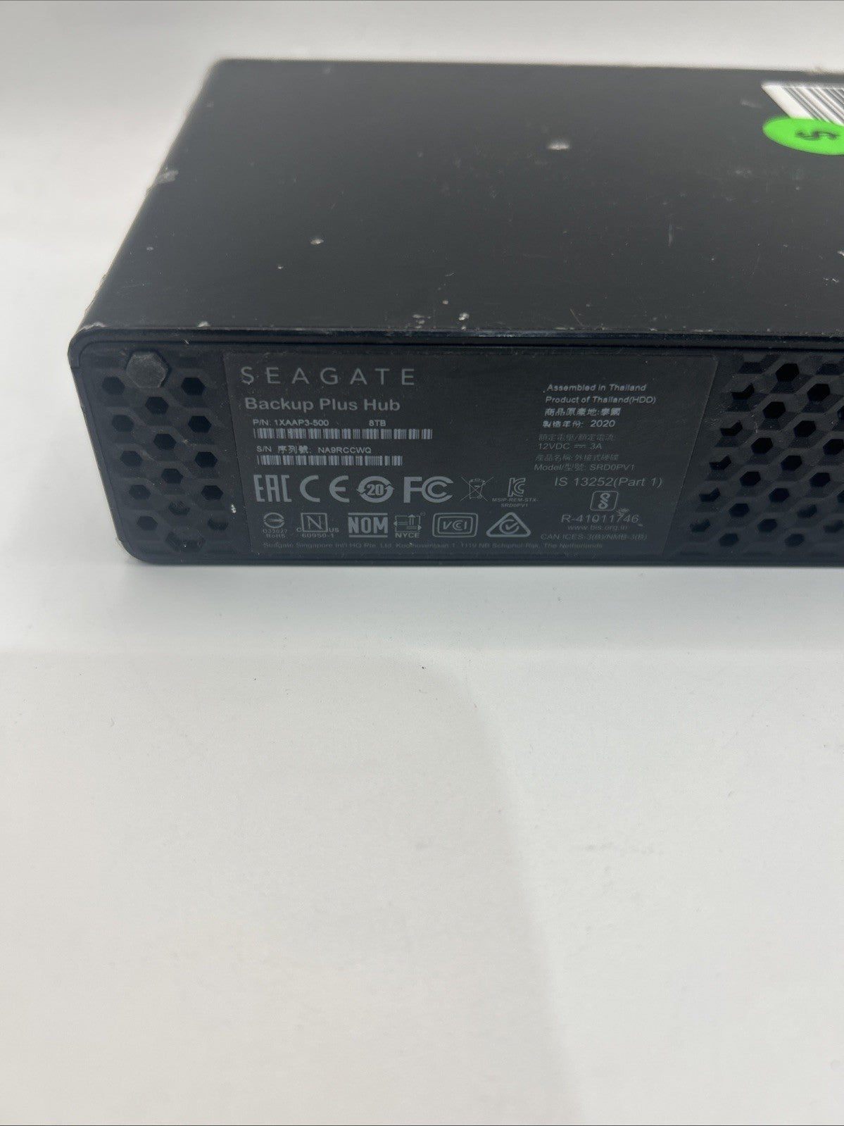 Seagate Backup Plus Hub 8 TB External Hard Drive - Black