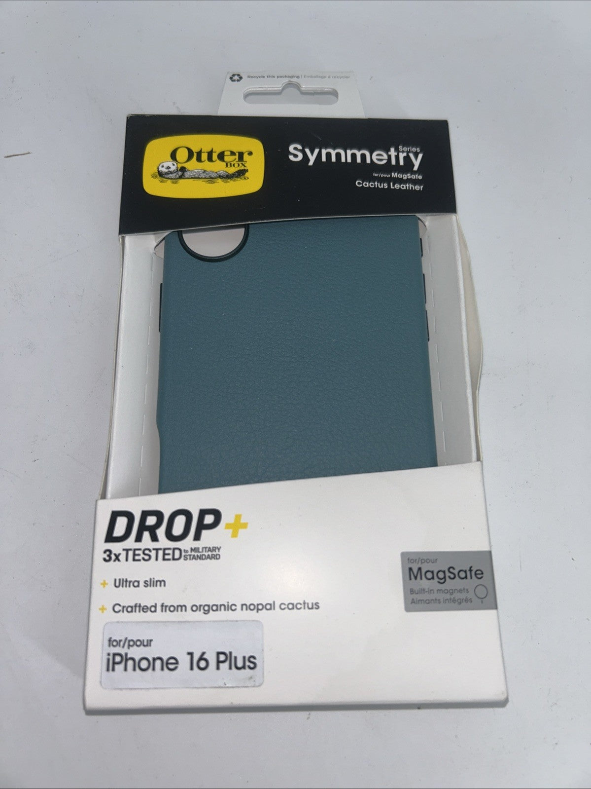 Otterbox Symmetry Cactus Leather MagSafe Series Apple iPhone 16 Plus Green