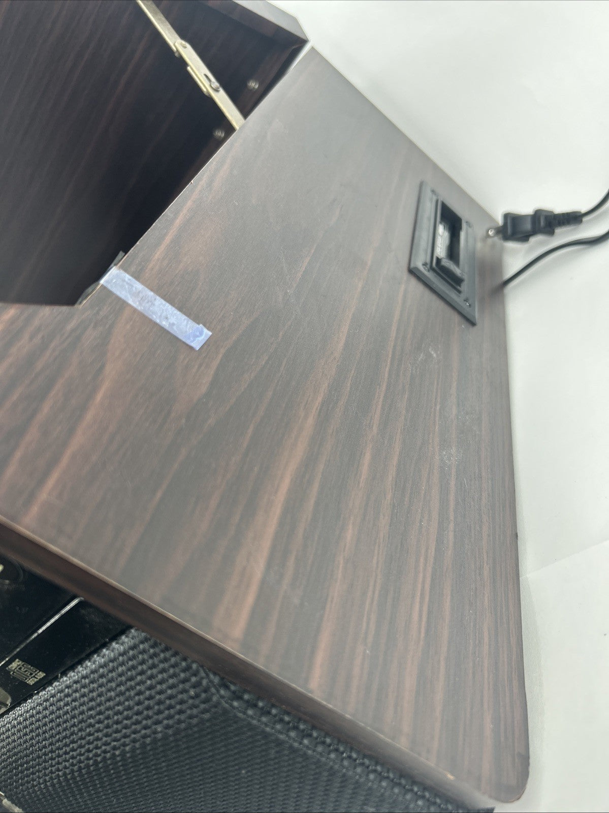 Victrola VTA-370B 7-in-1 Wood Bluetooth Retro 3-speed Record Player - See Descri