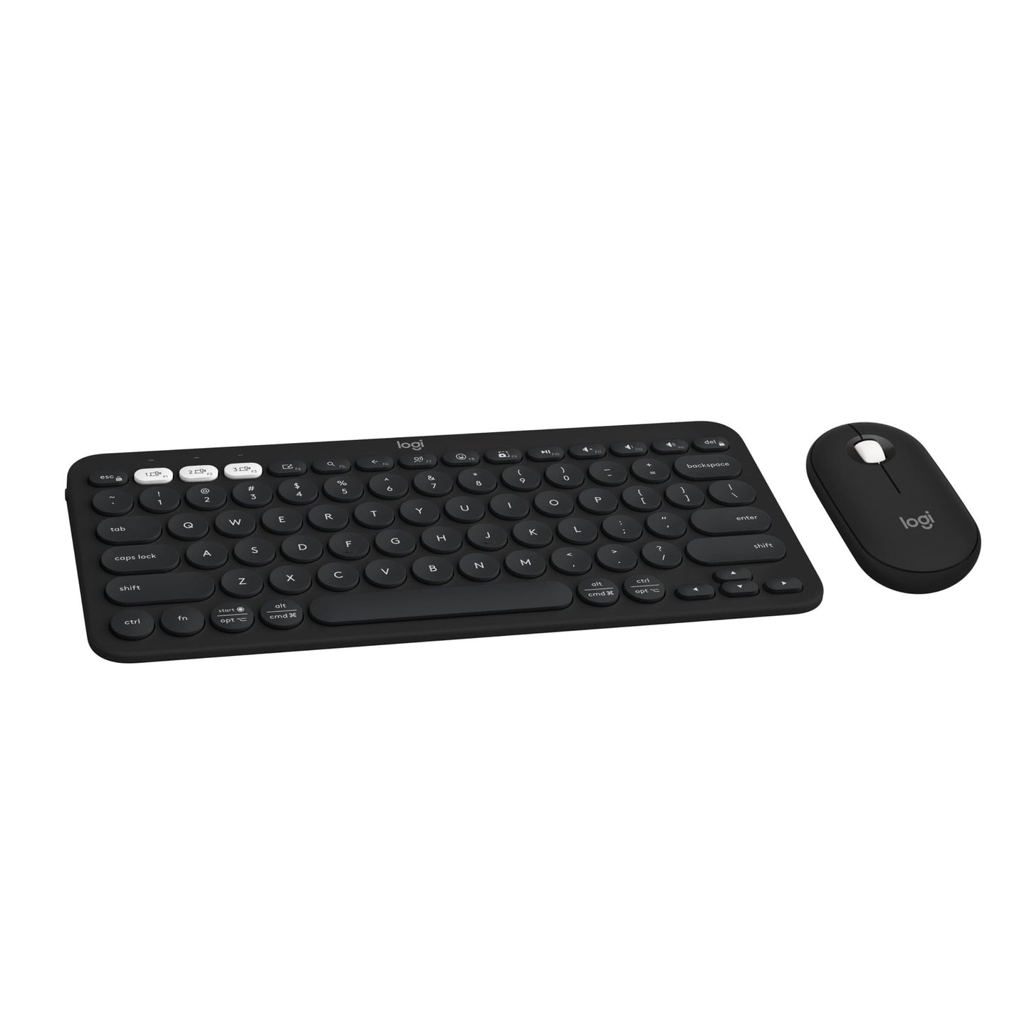 Logitech Pebble 2 Combo Wireless Keyboard and Mouse - Graphite 