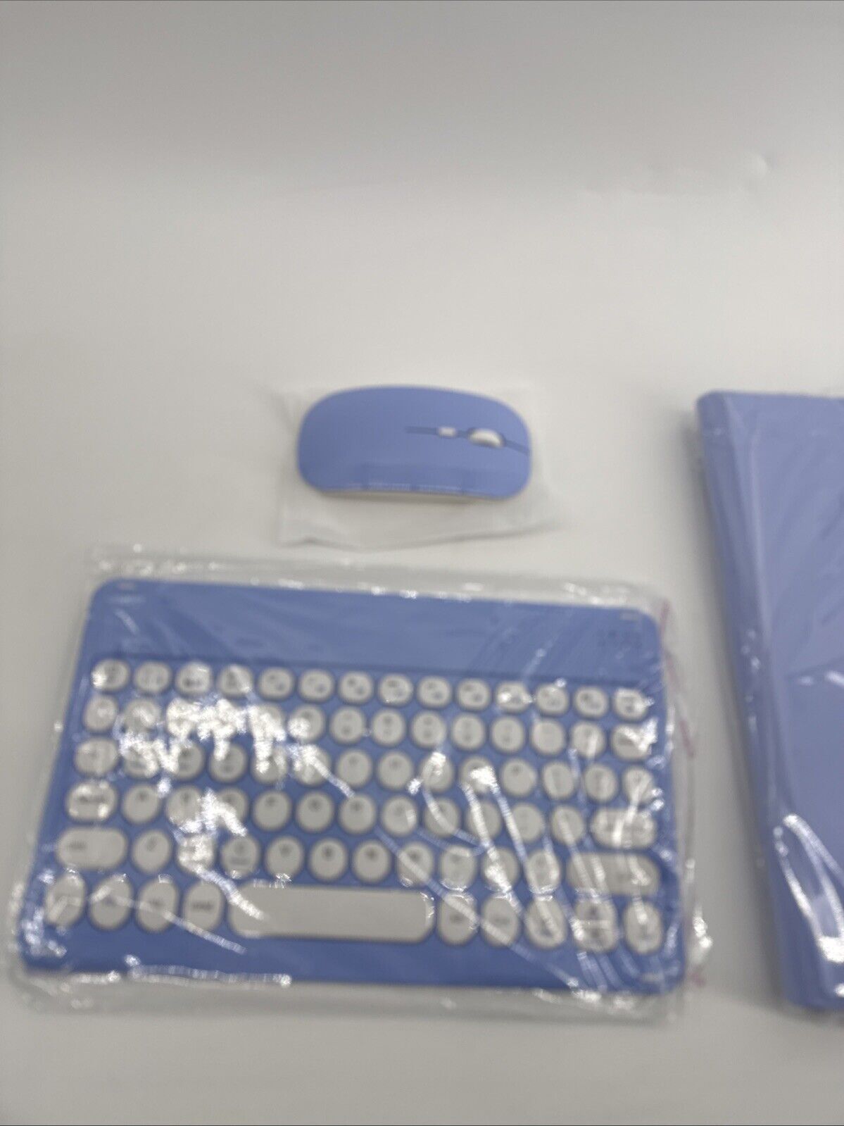 Keyboard Case For iPad 10 With Mouse Light Purple