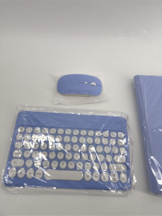 Keyboard Case For iPad 10 With Mouse Light Purple