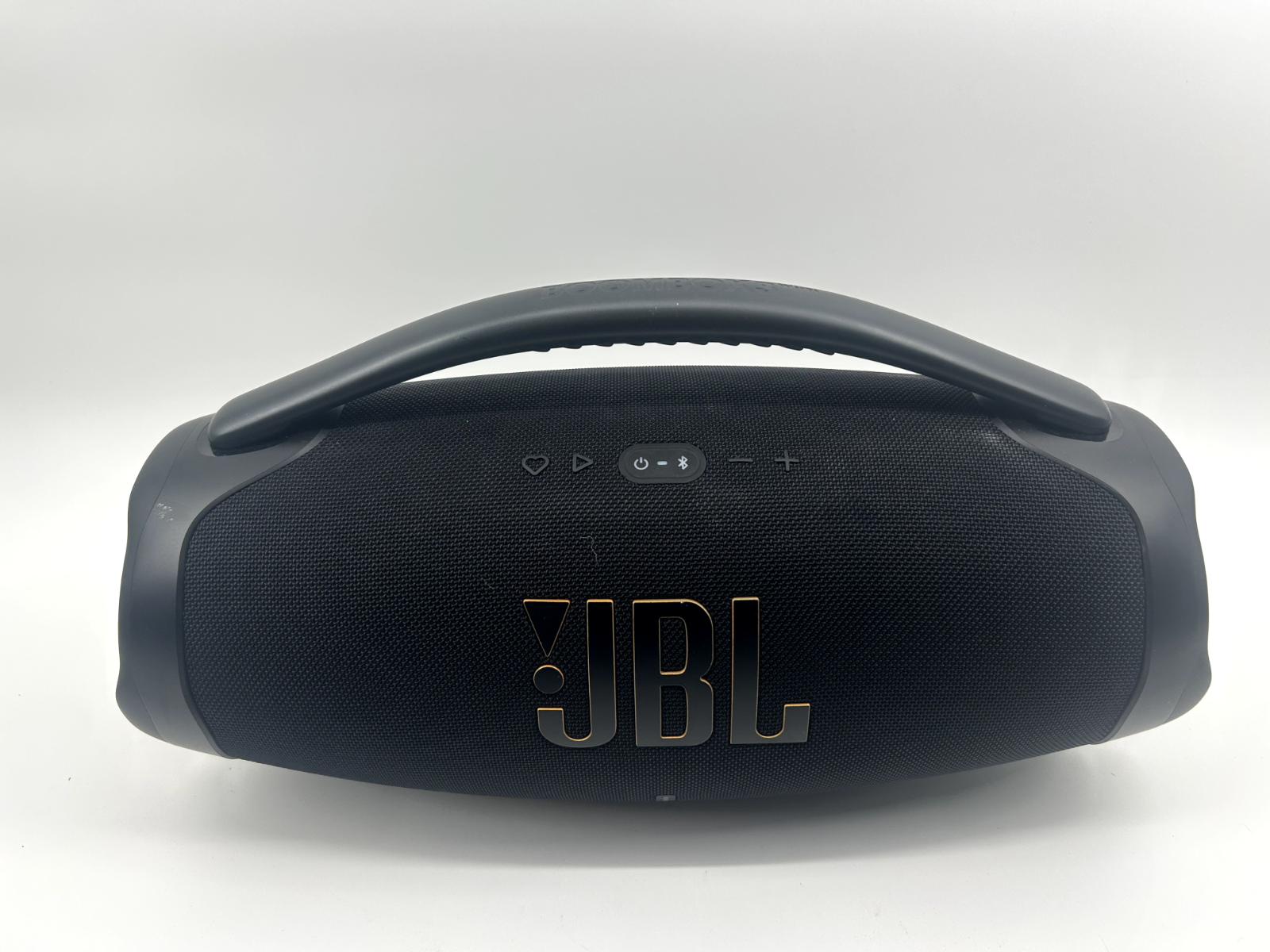 JBL Boombox 3 Portable Bluetooth Speaker - Black - Rechargeable - Used - 4