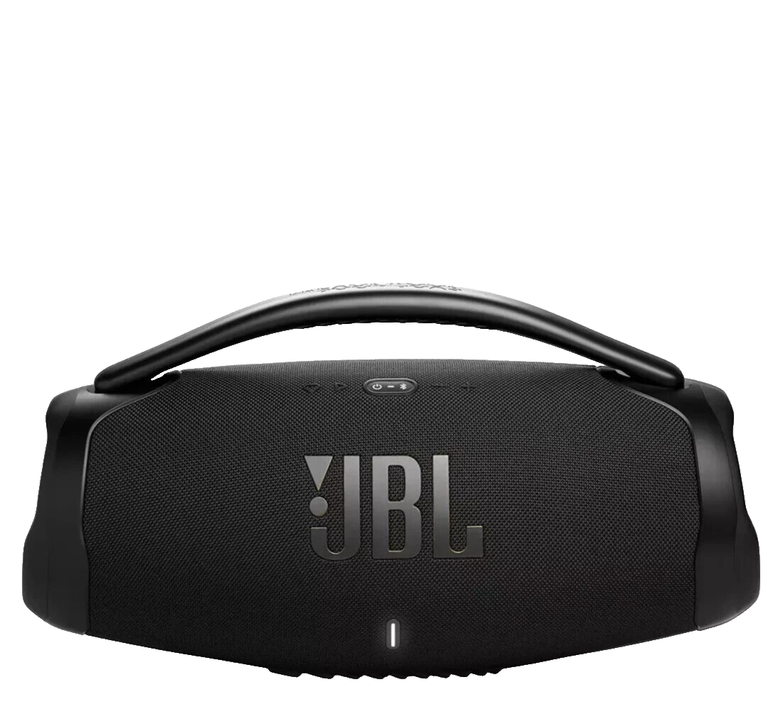 JBL Boombox 3 Portable Bluetooth Speaker - Black - Rechargeable - Used - 5