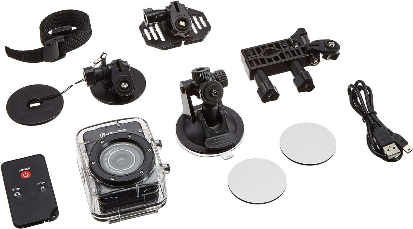 Sound Around Gear Pro Sports Action Camera - HD 1080P Mini Camcorder