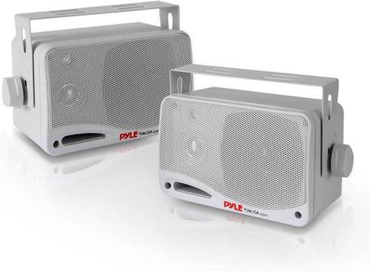 Pyle PDWR42BBT 3.5 inch 3Way Bluetooth Home Speaker - Black