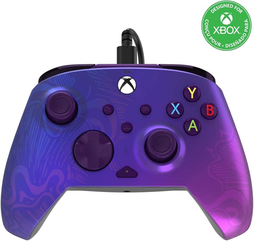PDP Gaming REMATCH Enhanced Wired Gaming Controller: Licensed Gamepad for Xbox