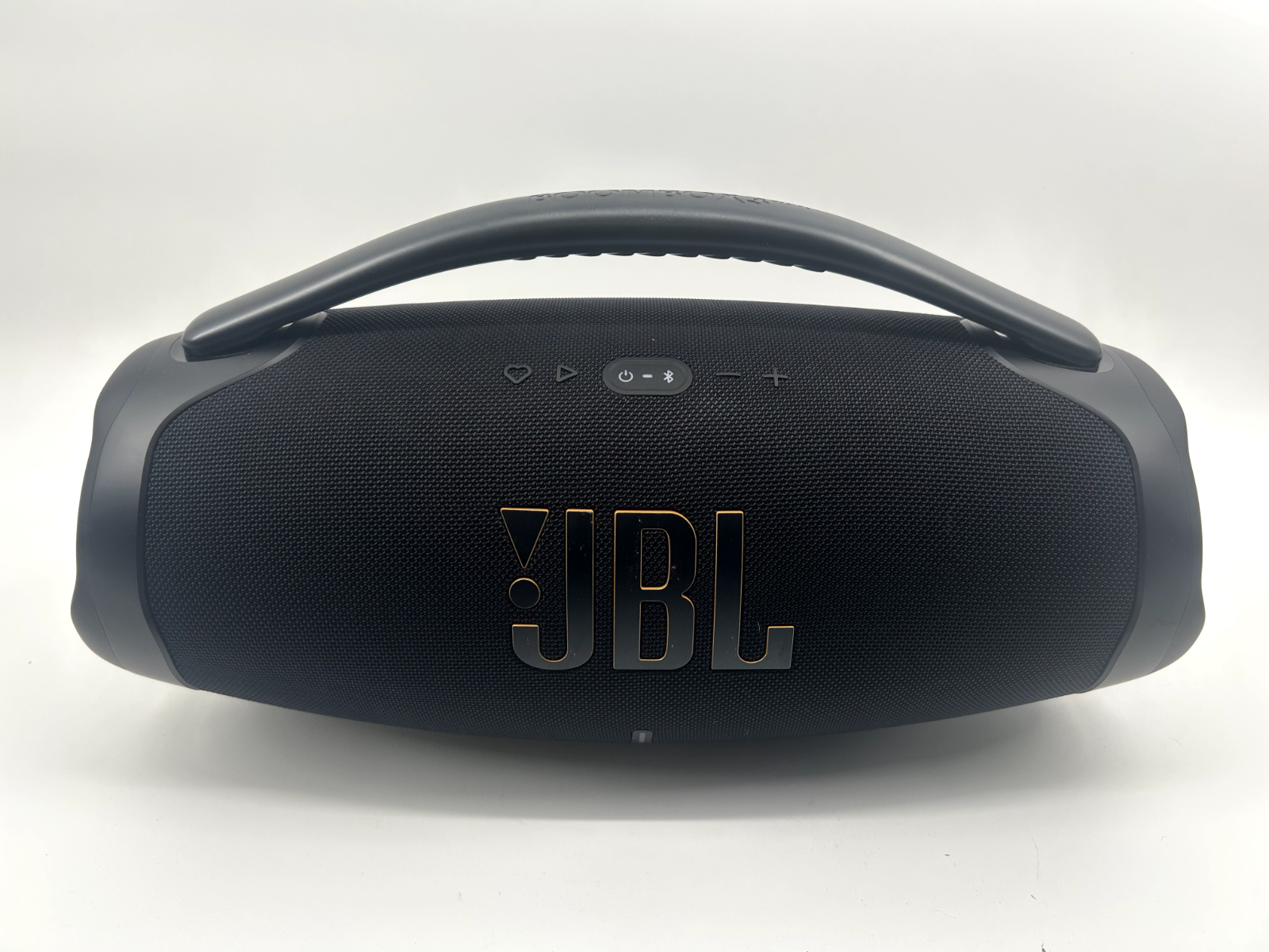 JBL Boombox 3 Portable Bluetooth Speaker - Black - Rechargeable - Used - 2