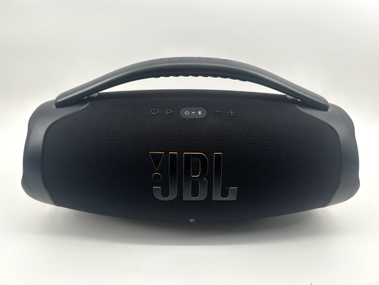 JBL Boombox 3 Portable Bluetooth Speaker - Black - Rechargeable - Used - 2