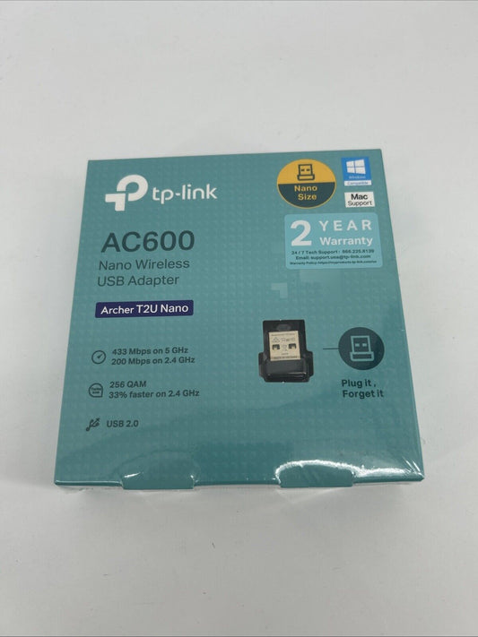 TP-LINK Archer T2U Nano AC600 Wireless USB Adapter