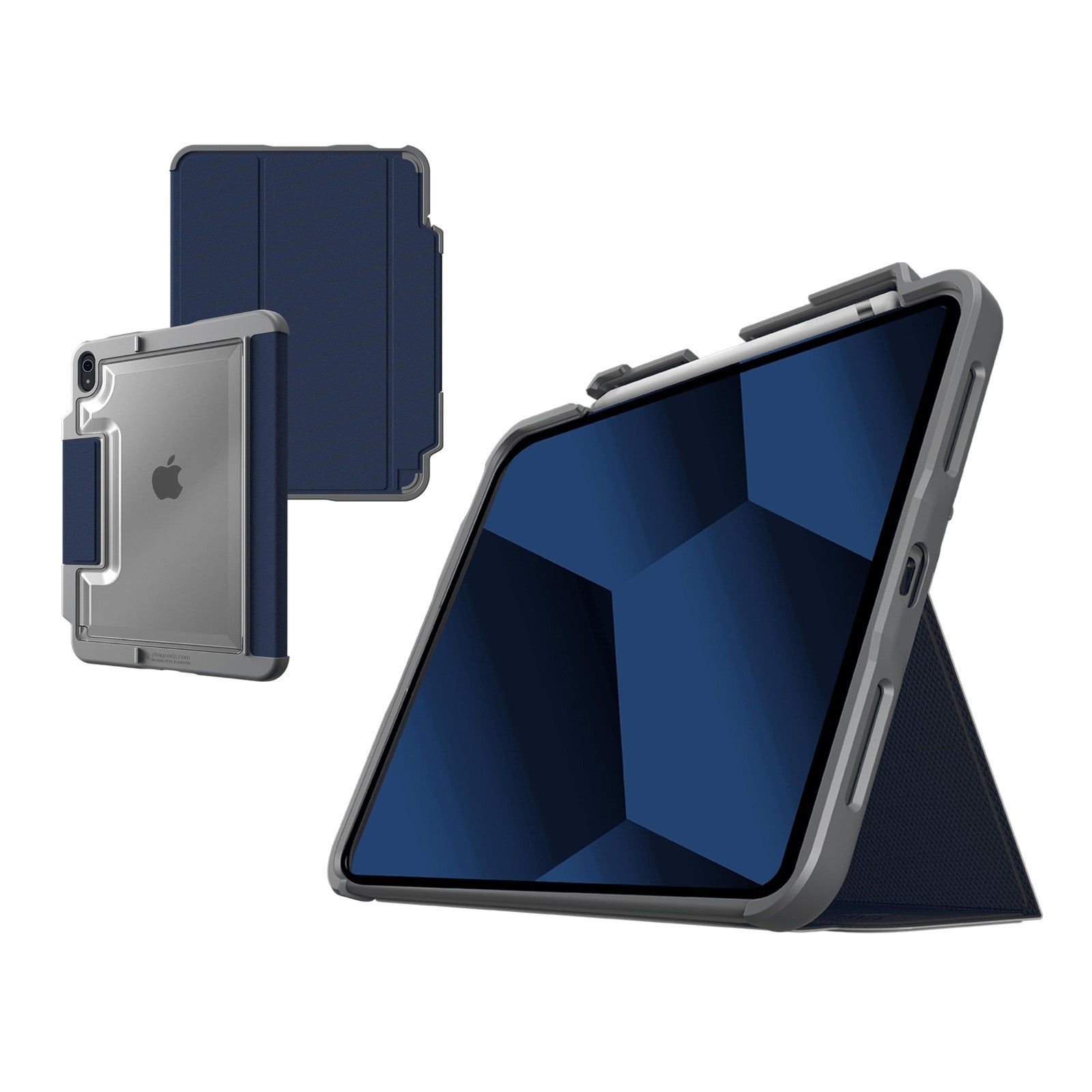 STM Studio 10th Gen iPad Case - Blue