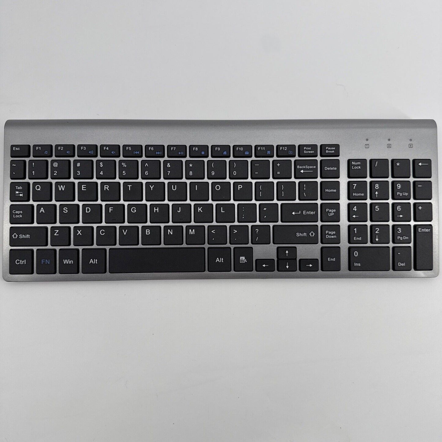 Wireless Keyboard And Mouse Ultra Slim Combo, Topmate 2.4G USB