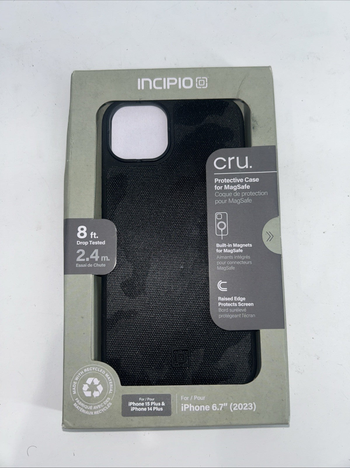 Incipio cru. Apple iPhone 15 Plus/iPhone 14 Plus Protective Case with MagSafe