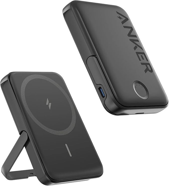 Anker MagGo Magnetic Wireless Charging 5,000mAh Power Bank 2 Pack for iphone