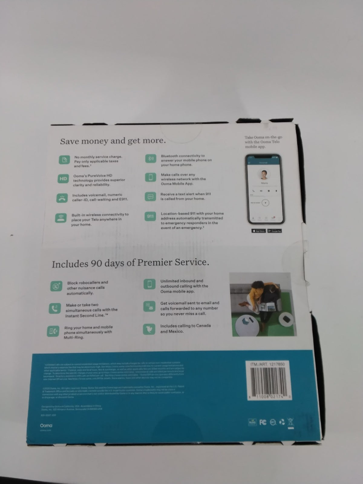 OB Ooma Wireless Internet Phone Service